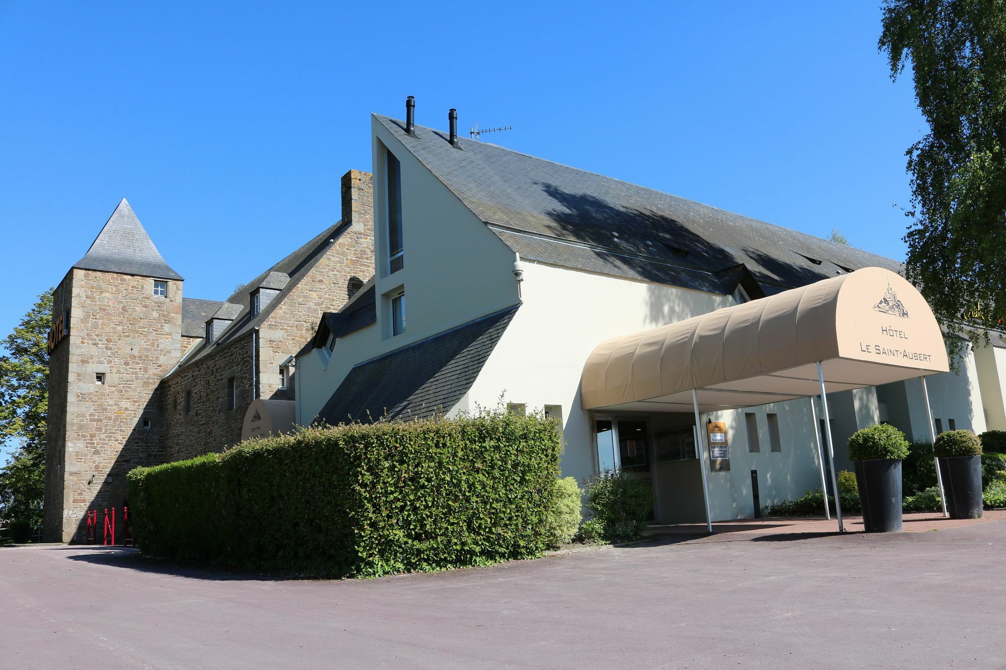 Le Saint Aubert Hotel Mont-Saint-Michel Exterior foto