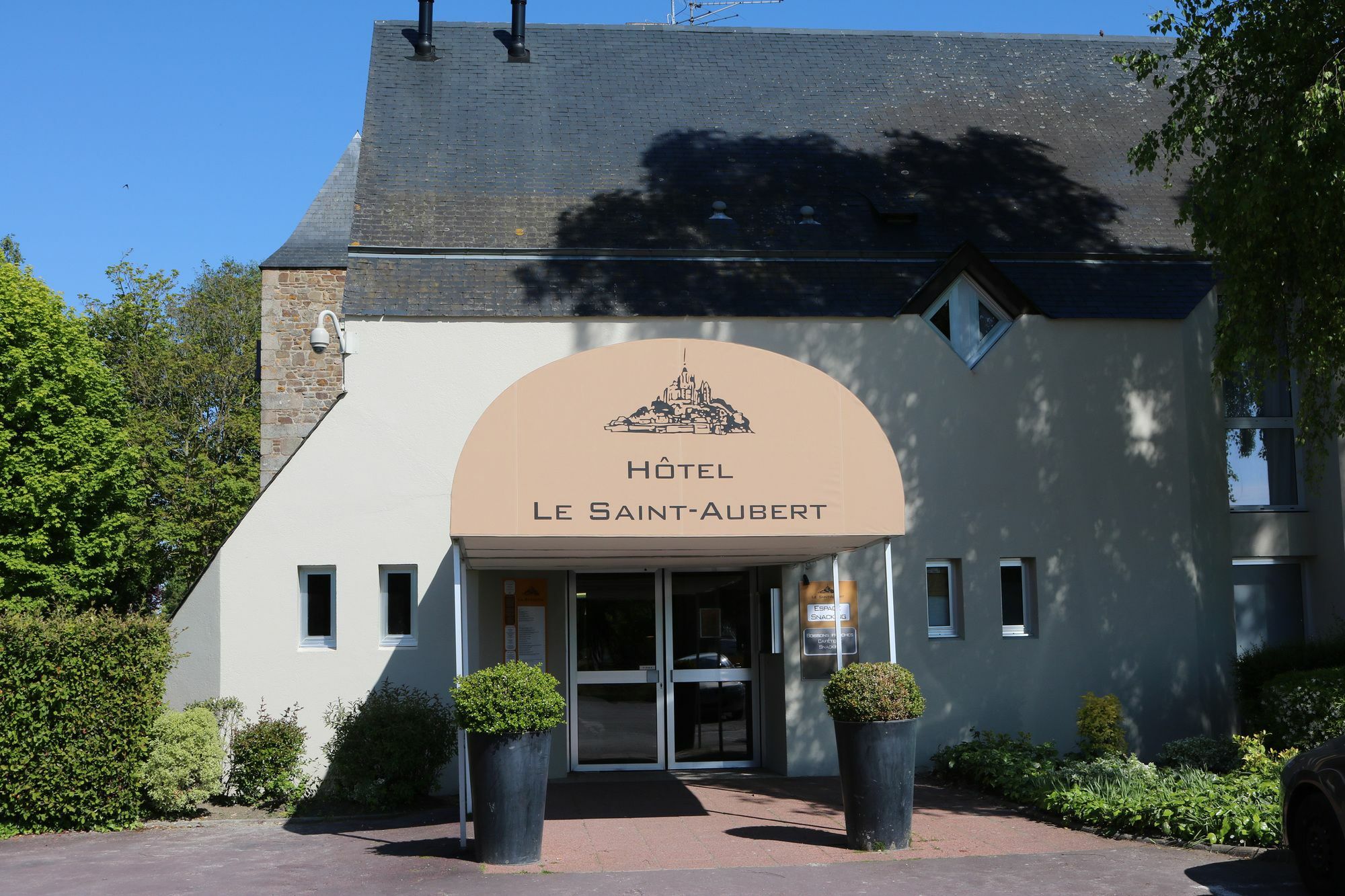Le Saint Aubert Hotel Mont-Saint-Michel Exterior foto